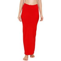 Zivame Seamless All Day Mermaid Saree Shapewear - Tango Red