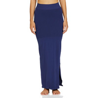 Zivame Seamless All Day Mermaid Saree Shapewear - Navy Blue