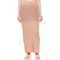 Zivame All Day Flared Mermaid Reversible Saree Shapewear - Violet Indigo N Toasted Almond