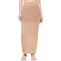 Zivame All Day Flared Mermaid Reversible Saree Shapewear - Violet Indigo N Toasted Almond
