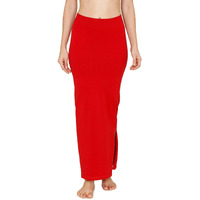 Zivame All Day Slit Mermaid Saree Shapewear |Shaping Petticoat- Red Bud