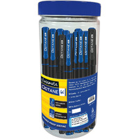 Classmate Octane- Blue and Black Gel Pens (Pack of 25)|Smooth Writing Pens|Water-Proof Ink for Smudge-Free writing|Preferred by Students for Exam & Class Notes|Study at Home Essentials