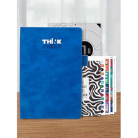 DOODLE A5 Productivity Planner Kit Undated Hard Bound|288 Pages|12 Monthly+Pocket Meal Planner+Stickers+Motivational Quote Cards+Tear Away Bookmarks|Activity Pages, Notes Pages [Kit Future Thinker]