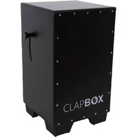 Clapbox Adjustable Snare Cajon CB50- Oak Wood, (H:50 W:30 L:30) - 3 Internal Snares
