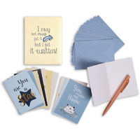 DOODLE Youve Got Mail Set of 12 Thank you Notecards with Envelopes (3.75 Inch X 5 Inch) Greeting Card