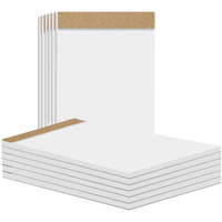 Accuprints A5 Pack of 1 NotePad for Office And School Purpose 90 GSM Size 7 by 10 inches Pad - Off White Paper (Unruled)