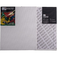 Brustro Artists (6 x 8 Inch) 100% Cotton Canvas Board, Medium Grain, 4 mm Thickness, Pack of 8, Suitable for Oil and Acrylic Paintings