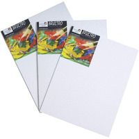 Brustro Artists (14 X 18 Inch) 100% Cotton Canvas Board, Medium Grain, 4 Mm Thickness, Pack Of 3, Suitable For Oil And Acrylic Paintings