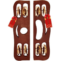 Uapan Wood Narad Muni Kartal For Kirtan I Bhajan Musical Instrument I Pair Of 1