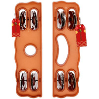 Uapan Plastic Kartal Musical Instrument I Narad Muni Kartal For Kirtan I Bhajan Musical Instrument I Pair Of 1