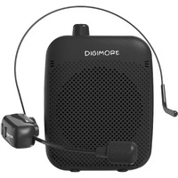 Digimore Wireless Voice Amplifier For Teachers With Bluetooth | 10-Hr Battery | 10W Speaker | Wireless Headset Mic For Tour Guides, Teaching Mic, Factory Visits & Pa System (D-1200 Wl)