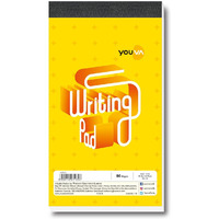 Navneet Youva | Patti Bound | Writing Pad | 10.5X19 Cm | Single Line | 80 Pages | Pack Of 5