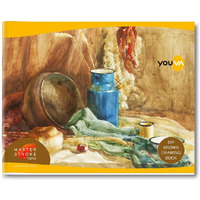 Navneet Youva | Brown Cover Drawing Book | 27.5 Cm X 34.7 Cm | 36 Pages | Pack Of 12 | Premium Art & Sketch Notebook For Students And Artists