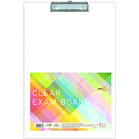 Navneet Youva | Clear Exam Board For Students | Transparent Exam Board | Foolscap Size - 24 Cm X 36 Cm | Pack Of 1