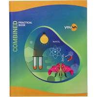 Navneet Youva | Hard Bound | Combined Practical Book (Physics, Biology & Chemistry) | 21.5X26.5 Cm | 1 Ruled / 1 Plain | 144 Pages | Pack Of 3