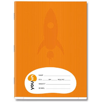 Youva Navneet Brown Cover | Soft Bound Notebook | 18 Cm X 24 Cm | Single Line | 172 Pages | Pack Of 12