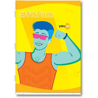 Navneet Youva| Trendy Life Long Book | Soft Bound/Soft Cover Notebook For Students | A4 Size - 21 Cm X 29.7 Cm| Unruled | 140 Pages | Pack Of 6