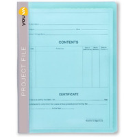 Youva Navneet | Project File And Project Paper For Students | 1 Side Ruled And 1 Side Plain | 22 X 28 Cm | 18 Sheets | Pack Of 5, Multicolor