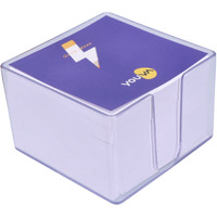 Youva Navneet Acrylic Office Memo Cube Pad For Important Note | 8.5 Cm X 8.5 Cm |700 Sheets