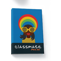 Classmate Pulse Synthetic Cover Journal Notebooks: A5, Soft Cover, Ruled,192 Pages (Pack Of 2),2100156