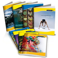 Classmate Notebook - Soft Cover, 124 Pages, 210X170Mm, Four Lines With Gap