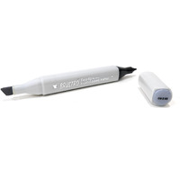 Brustro Twin Tip Alcohol Based Marker |Cool Grey Ii 3|Tip Size - Broad 1-7Mm Line,Fine 0.7Mm|Smudge-Proof,Waterproof, Ideal For Texturing, Sketching,Graffiti,Comic Artist,Architecture,Fine Art Student