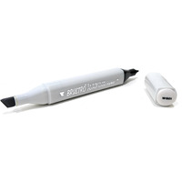 Brustro Twin Tip Alcohol Based Marker Warm Grey 1