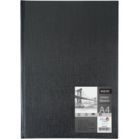 Brustro Artists Stitched Bound Sketch Book, A4 Size, 156 Pages, 90 Gsm
