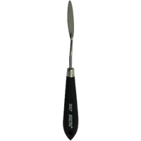 Brustro Artists Palette Painting Knife No. 3007 | Wooden Handle, Stainless Steel Blade | Ideal For Gesso, Acrylic Paint, Modeling Paste, Mixing, Spreading, Scumbling.