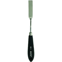 Brustro Artists Palette Painting Knife No. 3011 | Wooden Handle, Stainless Steel Blade | Ideal For Gesso, Acrylic Paint, Modeling Paste, Mixing, Spreading, Scumbling.
