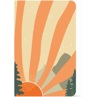 Factor Notes Notebook: 90 Gsm, B6, Ruled, 112 Pages Journal Diary (Rise & Shine)