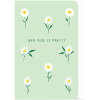 Factor Notes Notebook: 90 Gsm, B6, Ruled, 112 Pages Journal Diary ((Her Vibe) (Fn1092)