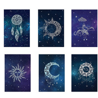 Doodle Set Of 12 Thank You Blank Notecards With Envelopes | 3 X 4.25 Inch Mini Greeting Cards For All Occasion