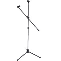 Juarez Jrz30Ms Microphone Boom Stand, 3 Leg, Angle Roller, Dual Mic Holder