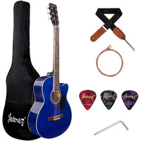 Juarez Basswood Arpeggio Guitar Jra39Sr-Bl, Blue