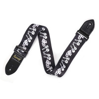 Juarez Jrgst200Bk Adjustable Guitar Strap For Electric/Acoustic Guitar/Bass - Soft Strap With Pu Leather Ends Black