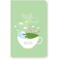 Factor Notes A5 Notebook: Ruled | 90 Gsm | 160 Pages (Breathe)