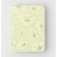 Factor Notes Undated Planner: 12 Months Ultimate Organizer | Monthly & Weekly Layouts | Schedule Appointments | Weekly Habit Trackers | Goal Setting | Free Stickers (Charming Lush)