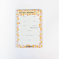 Factor Notes Tear-Off Notepads:A5 Sized|90 Sheets|90 Gsm(Daily Self Reflection)