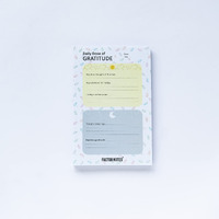 Factor Notes Tear-Off Notepads:A5 Sized|90 Sheets|90 Gsm(Daily Dose Of Gratitude)