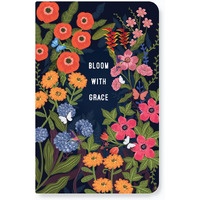 Factor Notes Notebook: 90 Gsm, B6, Ruled, 112 Pages Journal Diary (Bloom With Grace)