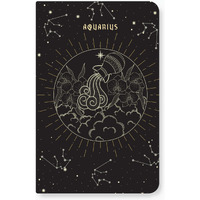 Factor Notes A5 Notebook: Ruled | 90 Gsm | 160 Pages(Aquarius)
