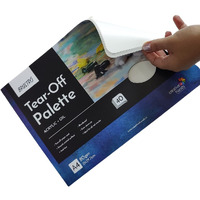 Brustro Tear Off Paper Palette A4 Size (40 Sheets) 80Gsm