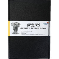 Brustro Artists Stitched Bound Sketch Book, A3 Size, 160 Pages, 110 Gsm