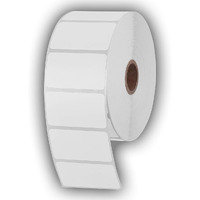 Brustro Direct Thermal Barcode Pack Of 2000 Label - 51X32 Mm  Self Adhesive For Printing Barcoding, White Sticker