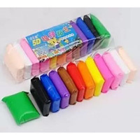 Eclet (Pack Of 1Air Dry Clay, Colorful Children Soft Clay, Creative Art Crafts, Gifts For Kids-Multi Color. Non-Toxic Modeling Magic Fluffy Foam Bouncing Clay Putty Kit For Kids With Tools .110
