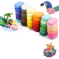 Eclet (Pack Of 1Air Dry Clay, Colorful Children Soft Clay, Creative Art Crafts, Gifts For Kids-Multi Color. Non-Toxic Modeling Magic Fluffy Foam Bouncing Clay Putty Kit For Kids With Tools .143