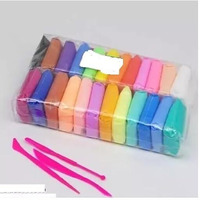 Eclet (Pack Of 1Air Dry Clay, Colorful Children Soft Clay, Creative Art Crafts, Gifts For Kids-Multi Color. Non-Toxic Modeling Magic Fluffy Foam Bouncing Clay Putty Kit For Kids With Tools .161