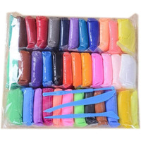 Eclet (Pack Of 1Air Dry Clay, Colorful Children Soft Clay, Creative Art Crafts, Gifts For Kids-Multi Color. Non-Toxic Modeling Magic Fluffy Foam Bouncing Clay Putty Kit For Kids With Tools .33