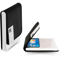 Ofixo Premium Metal (110Stylish Executive Credit/Debit/Atm/Id/Visiting Super Sleek, Sturdy || 6 Card Holder 9.5Cm X 6.7Cm X 1.3Cm|| For Men's & Women's